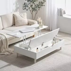 이즈 마크 1200 거실 리프트업 와이드 소파테이블 IJL300