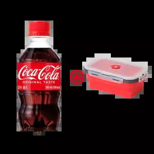 [본사직영] 코카-콜라 300ml PET (24입) + 실리콘용기