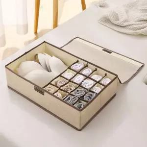 칸칸 리빙박스 속옷정리함 17칸) 양말정리함 속옷보관함 양말정리함 양말보관함