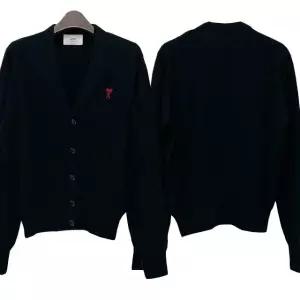 [명품] 25SS 하트 로고 울 가디건 블랙 BFHKC111 KN0025 001