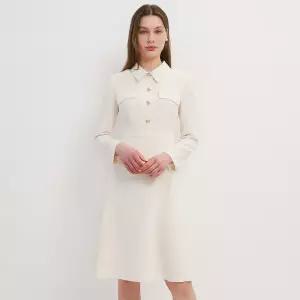 올리브데올리브 핏앤플레어금장원피스