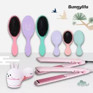 쿠션핏 세라믹 핑크 휴대용 매직기 판 고데기 / 퍼플 민트 미니 브러쉬 빅패들 브러쉬 / 보풀제거기