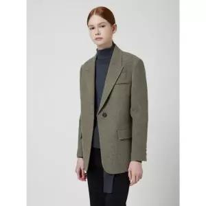 [CC콜렉트](강남점)[C-Exclusive] 울 알파카 블렌드 싱글 자켓 C253MSF101