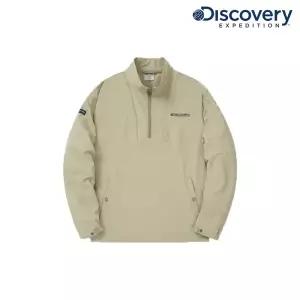 [롯데백화점]디스커버리익스페디션 남여 공용 우븐 에센셜 하이넥 아노락 트레이닝 자켓 DXTR39044