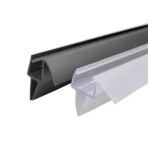 샤워부스 고무쫄대 물막이쫄대 욕실문 투명 실링 차단