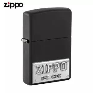 ZIPPO 라이터 엠블렘 48689 Zippo License Plate 오일+심지+부싯돌 3종세트 포함