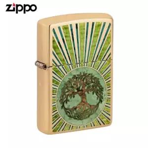 ZIPPO 라이터 48391 Spiritual Design 지포라이터 오일+심지+부싯돌 3종세트 포함