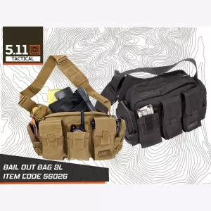 5.11 TACTICAL 베일 아웃백 크로스 바디백 전술크로스백 9L