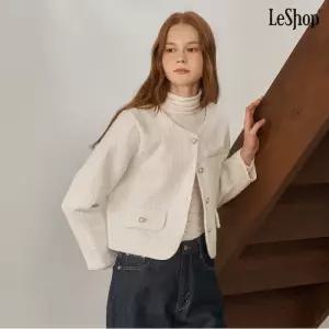 베이직 금장버튼 트위드 자켓 (DP3JK012A)