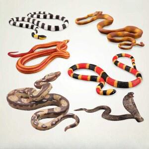뱀모형 9종 뱀 아나콘다 코브라 인형 페이크소품 놀래키기