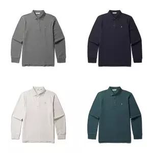 [올젠](타임스퀘어점패션관)솔리드 리플 가을 카라 티셔츠 ZOF3TT1306 4종택1