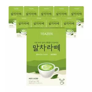 티젠 말차라떼 7스틱 x 10개
