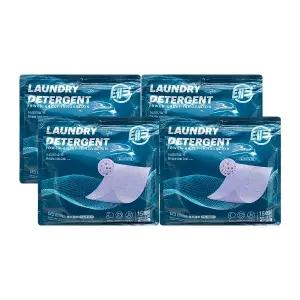 테크 한장빨래 효소캡처 라벤더 시트세제 15매 x 4팩 /Hb