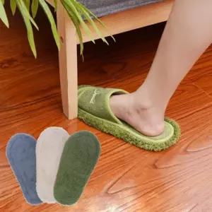 초극세사 청소 실내화 걸레 패드 리필 2P 실내화걸레 슬리퍼형걸레 초극세사걸레슬리퍼