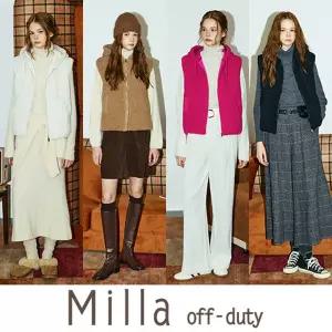 [Milla] 밀라 25FW 여성 오리털 패딩베스트 1종