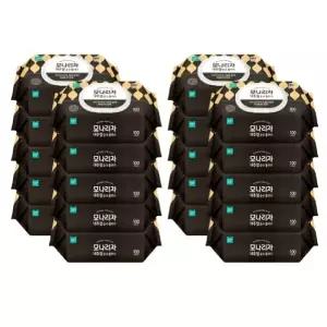 모나리자 내추럴플러스 물티슈 100매 20개 대용량 가성비 티슈 /J