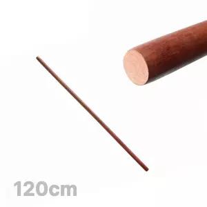 박달나무 운동봉 120cm ( 나무 스트레칭봉 홈트 필라테스 원목 요가봉 스트레칭바 마사지 밀대 )