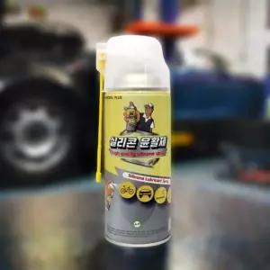 차량용 실리콘 스프레이 윤활제 광택 코팅제 부식 방지 안티 크랙 420ml