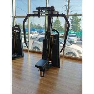 날아다니는 새 방지 훈련기 가슴을 밀고 어깨를 들어 올리는 45도 후진 페달 스쿼트 머신