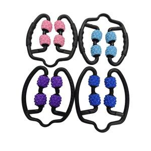 업그레이드된 근육 롤러 팔 다리 마사지 롤러 손목 손 발 마사지 롤러