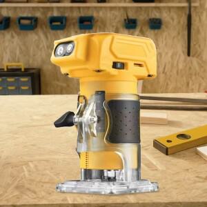 브러시리스 bldc 전기 트리머 목공 트리밍 목재 라우터 밀링 조각 슬롯 머신 Fit Makita 호환/DEWALT 호환/