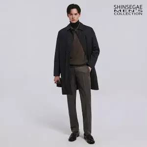 [하프클럽/신세계]신세계맨즈컬렉션 울혼방 패딩코트