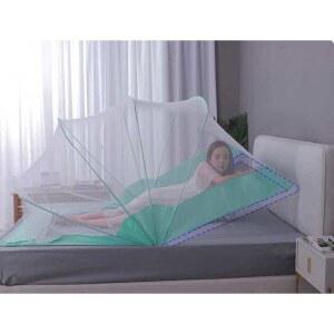 접이식 모기장 홈 학생 유르트 길이 그레이 95 플러스 190x 기숙사 형 80x 싱글 폭 침대 이층 높이