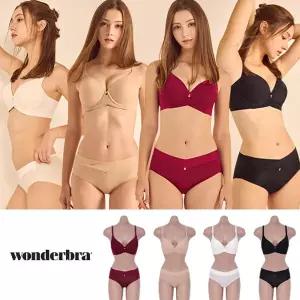 [Wonderbra] 원더브라 노와이어 컴피글램 브라팬티 4세트(8종)