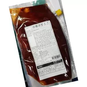 캐드FS 바베큐 핫소스 불닭 소스 2kg 5개 업무용 바베큐 소스 도매