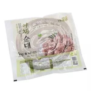 VDF 달솔너른골 야채 순대 1kg 냉동