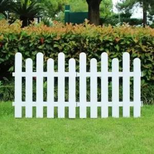 녹색 정원 플라스틱 울타리 2p 세트 아치형 잔디 정원울타리 텃밭울타리 조경울타리