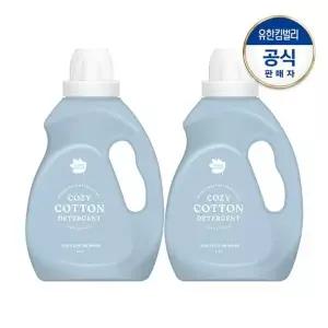 [그린핑거]포근한코튼 세탁세제1.4LX2