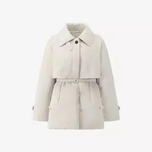 [롯데백화점]쥬크 코듀로이배색 하프 트렌치 구스 다운 Z254PSG810