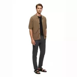 ZARA 스트럭처 니트 셔츠 - 스톤 241589