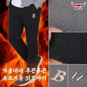 BFL 후끈맨 남성 겨울 기모 트레이닝 밴딩 바지 체육복 츄리닝 팬츠(M4WP02)