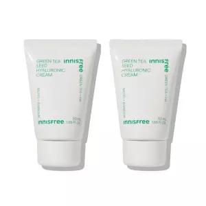 이니스프리 그린티 씨드 히알루론산 크림 50mL 2개