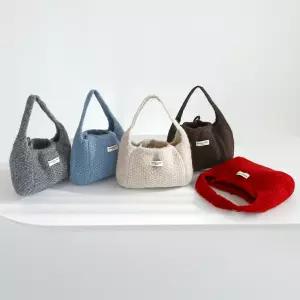 프롬헤븐 리보느 뜨개 니트백 토트가방