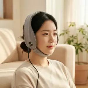 히트2웨어 원적외선 휴대용 귀 온열 찜질기 패드 이명 찜질