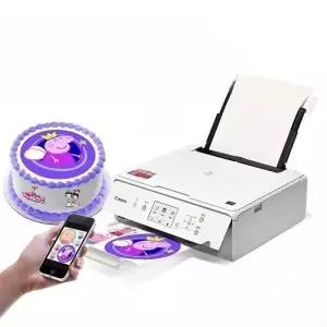 프린터 디저트 로고 먹는종이 푸드 데코 카페 패키지