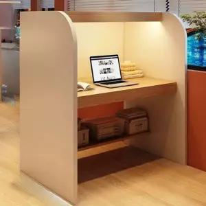 스카책상 도서관 북카페 스터디카페 테이블 막이