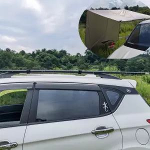 차량용어닝 조절식 어닝바 승용차 크로스바 타프바