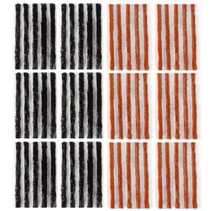 PUIBS 60개 타이어 수리 플러그 튜브리스 펑크용 껌 스트링 고무 도구 자동차 RV SUV ATV 오토바이 트럭 트랙터