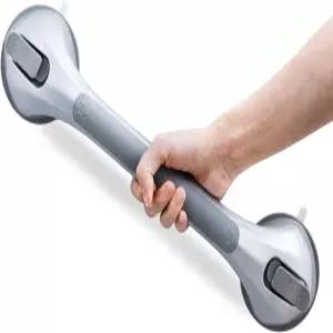 노인 흡입을 위한 레버록 샤워 핸들 17인치 강력 흡입 목욕 난간 욕실 의자용 안전 그립 노인용 드릴링