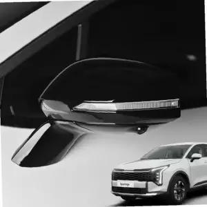 스포티지 NQ5 사이드미러 크롬 엣지