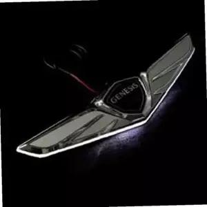 제네시스 EQ900 엠블럼 로고 LED 튜닝