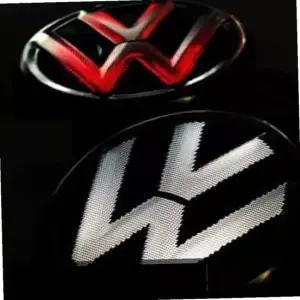 폭스바겐 LED 엠블럼 자동차 튜닝