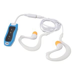 [미국배송] ASIXXIXXIX MP3 플레이어 이어폰 포함 8GB IPX8 수영 음악 USB 충전식 20시간 재생 수영 다이빙 사이클링용 수중 플레이어(8GB)