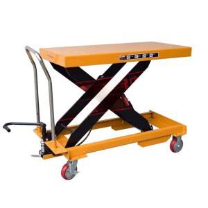 유압 운반기 리프트 핸드 이동식 플랫폼 수동 크레인 지게차