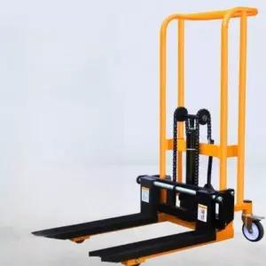 자키 스테커 핸드 운반 수동 리프트 지게차 유압