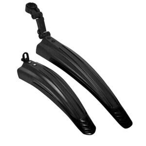 자유 비행 조절 가능한 산악 자전거 사이클링 타이어 앞뒤 진흙 가드 펜더 세트